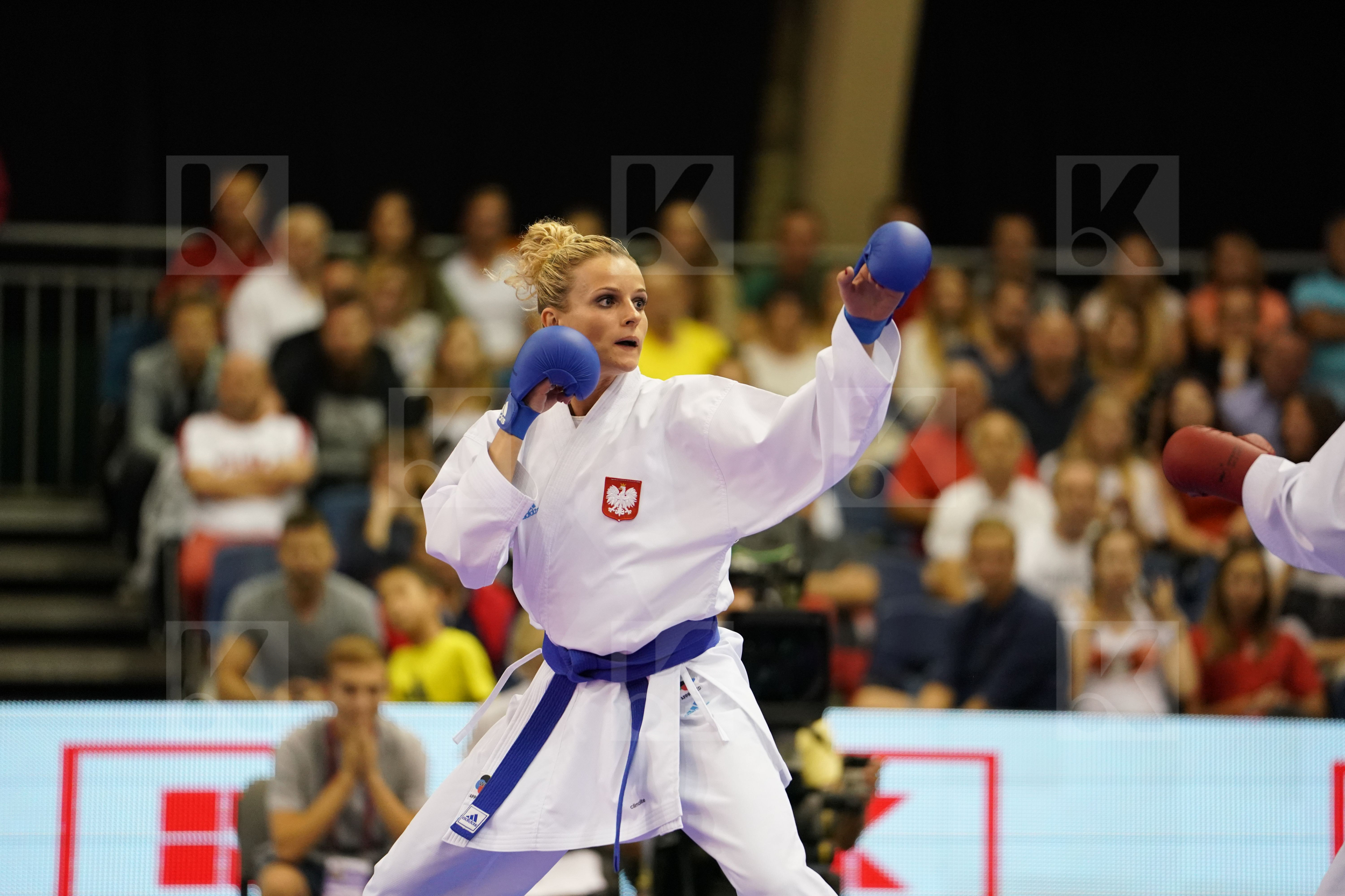 Female Kumite -50kg France Nowakowska Madgalena Poland Recchia Alexandra